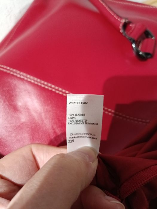 Torebka skórzana, mega