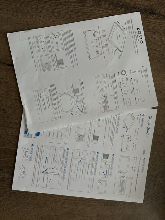 Tablet graficzny Bosto BT-12hd