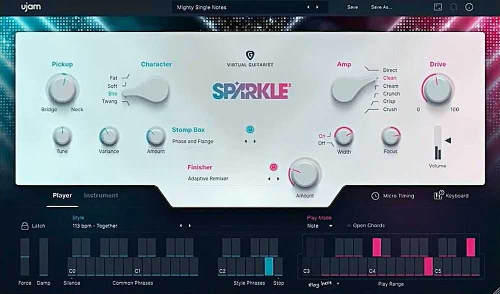 UJAM Sparkle 2 - plugin wtyczka VST VST3 AAX