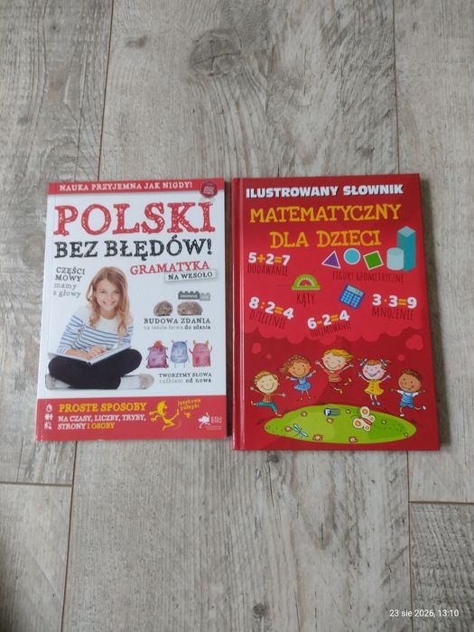 Książki i gry planszowe do edukacji
