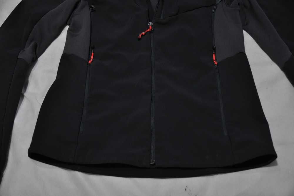 QUECHUA M damska kurtka trekkingowa z kapturem softshell rs5v