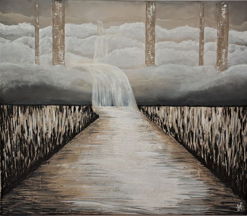 Abstrakcja Obraz ręcznie malowany handmade