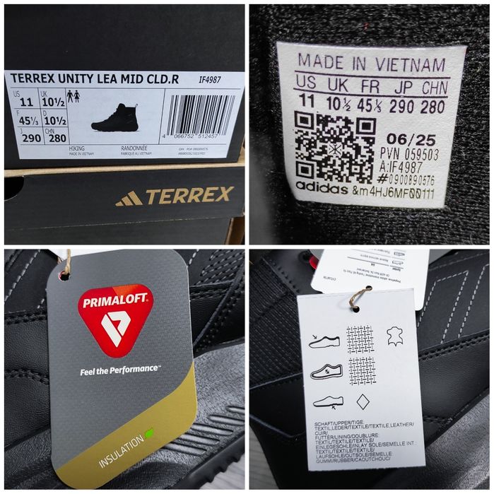 44 Adidas Terrex зимові оригінальні чоловічі кросовки