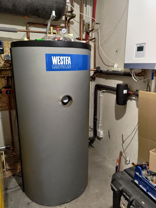 Bufor 600l z wężownicą 2.5m2