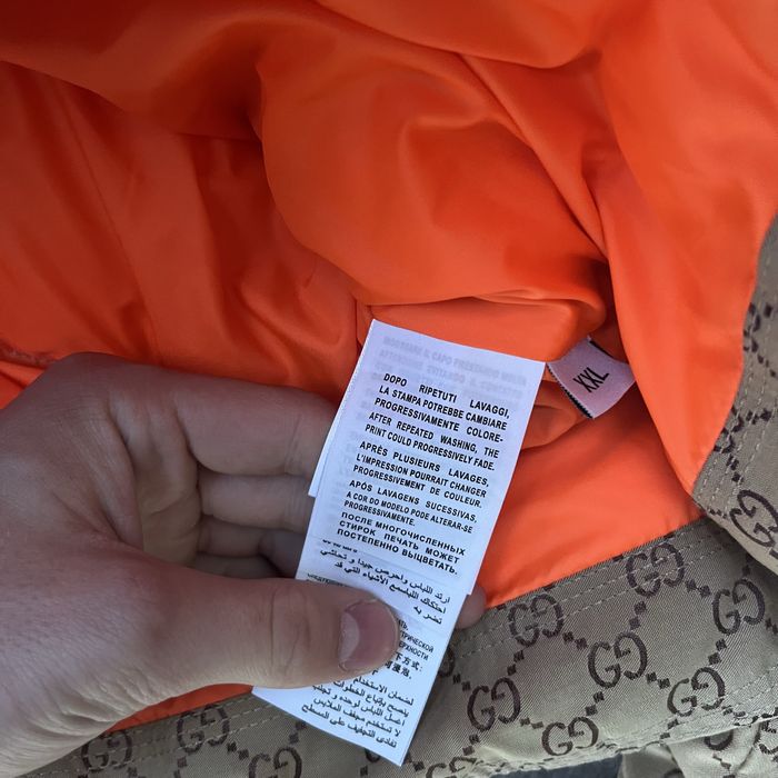 Пуховик Gucci&TNF