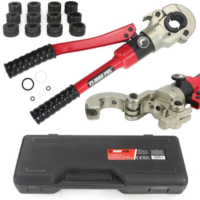 Zaciskarka hydrauliczna DO RUR 12PCS /U+TH+V/