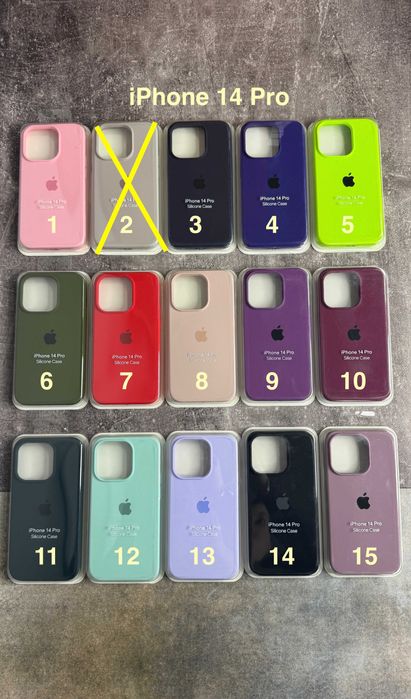Full Чехол Silicone Case iPhone 14 14 Plus + 14 Pro Max Айфон