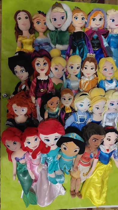 Мягкая игрушка героев Диснеевских сказок