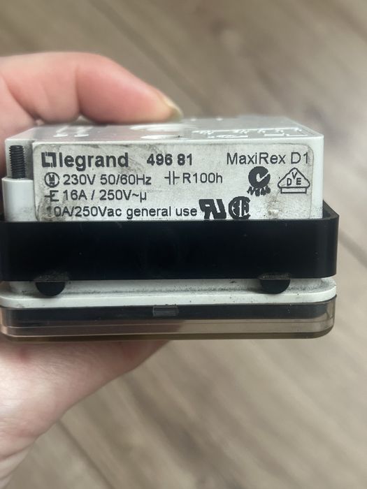 Zegar sterujący LegrandMaxi Rex D1