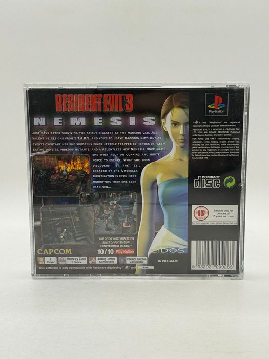Resident Evil 3 Nemesis 3xA Ps1 nr 0602