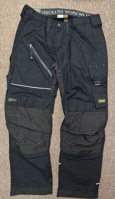 6314 Snickers RuffWork 96  Canvas+ grube spodnie robocze serwis