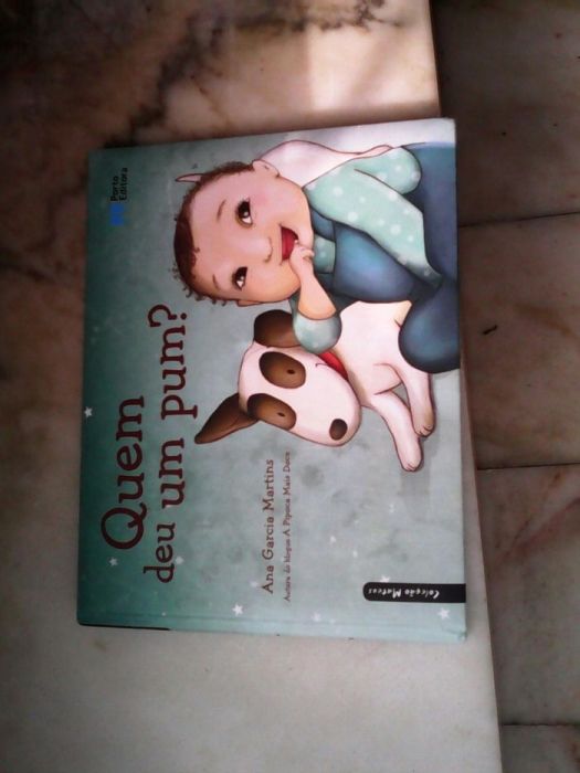 Conjunto 6 livros de histórias com desenhos ilustrados para criança