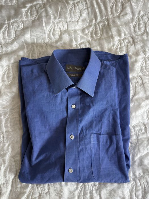 Koszula M&S męska 41 / 16 Regular Fit – idealna do kościoła