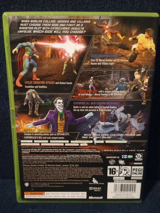 Mortal Kombat vs DC Universe Xbox 360