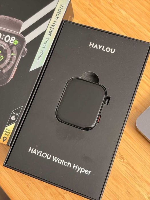 Relógio/smartwatch HAYLOU Watch Hyper na cor preta