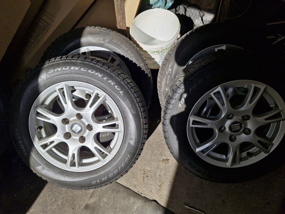 Alufelgi seat leon vw golf 16 15 zimówki