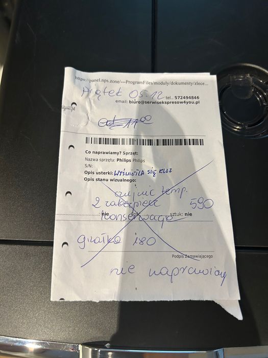 Ekspres do kawy Philips