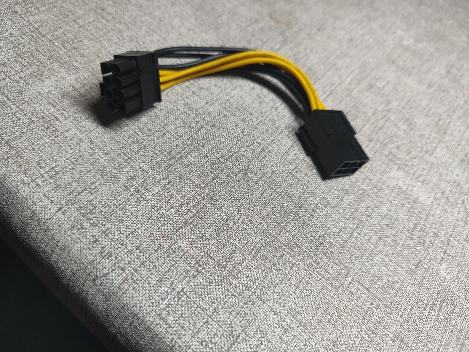 Удлинитель переходник для видеокарты GPU 6pin to 8pin