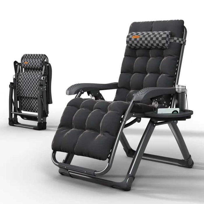 Крісло шезлонг Zero Gravity WCG S14-PP Louis + чорний матрац