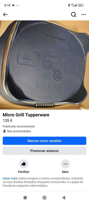 Micro grill Tupperware