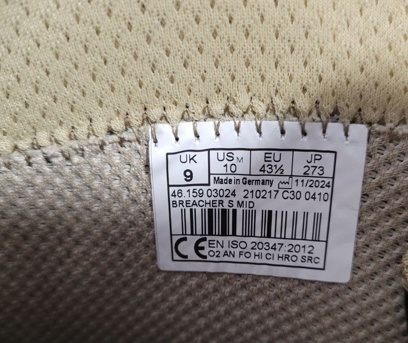 Lowa Breacher 43½  S Mid