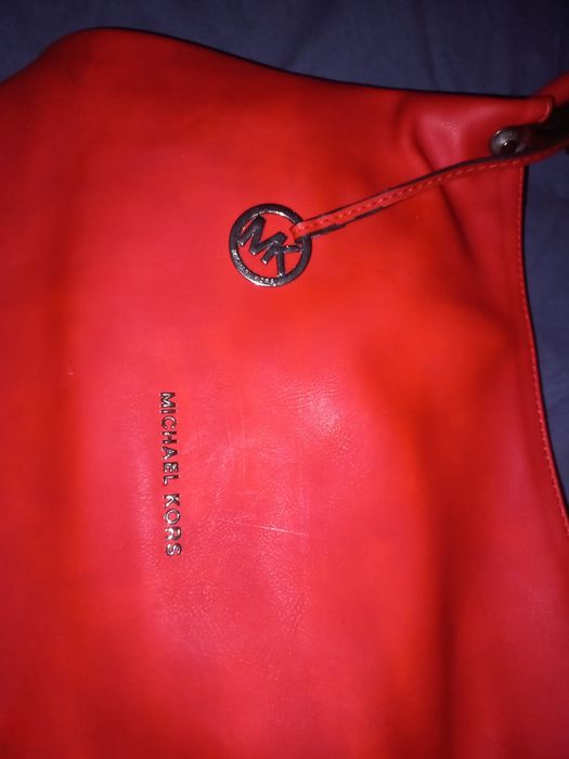 Torebka Michael Kors czerwona duza