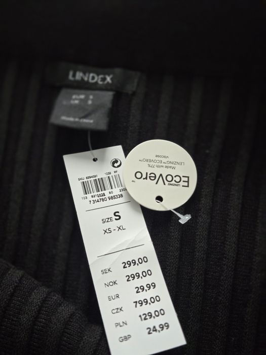 Spódnica czarna Lindex