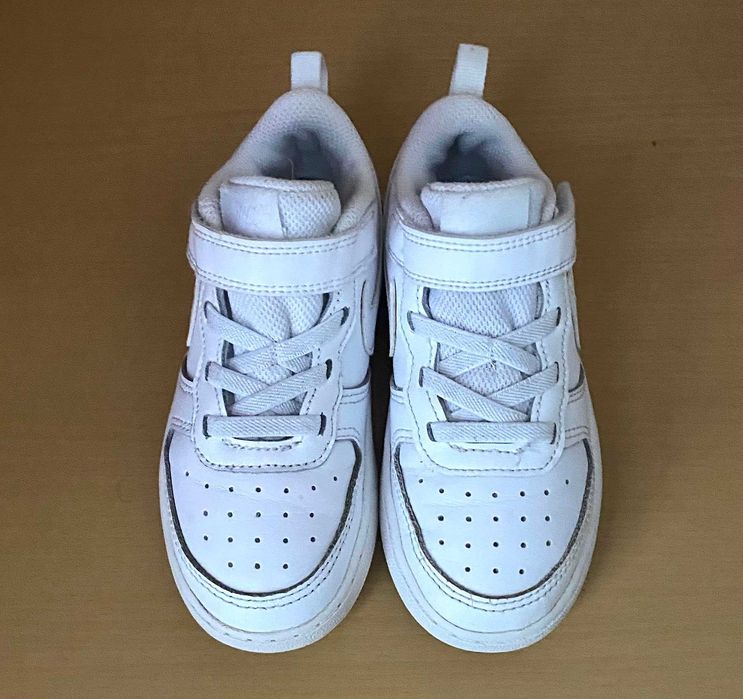 Білі NIKE 26(26,5)р шкіряні кросівки класні кросовки