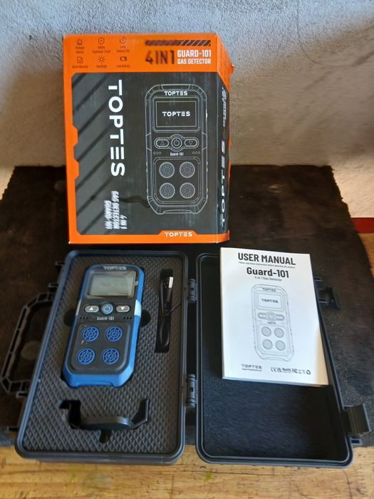 Detector de gás 4 em 1 TOPTES PRO