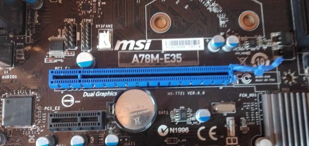 Motherboard MSI A78M-E35