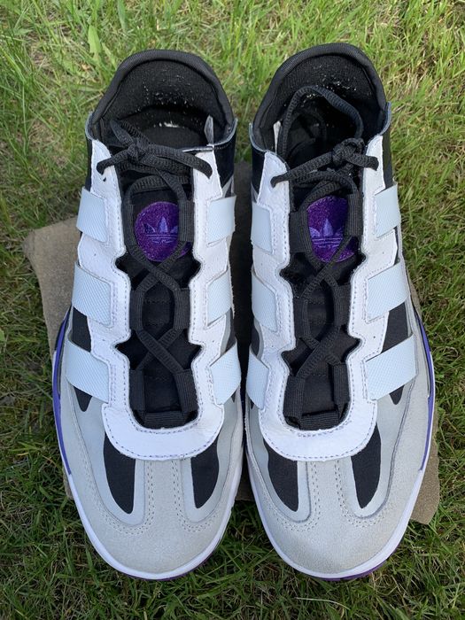 Кросівки Адідас Аdidas Niteball White Violet кроси