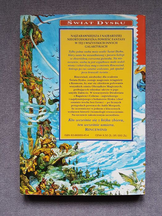 Kolor Magii, Blask Fantastyczny, Równoumagicznienie - Terry Pratchett