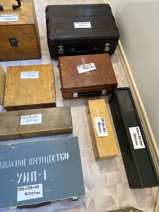 Ящик деревянный для инструментов ЗИП