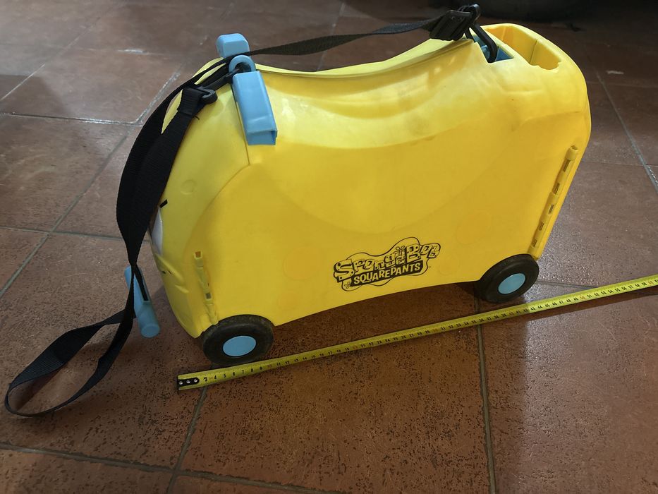 Walizka dziecieca Vrum SpongeBob na kółkach