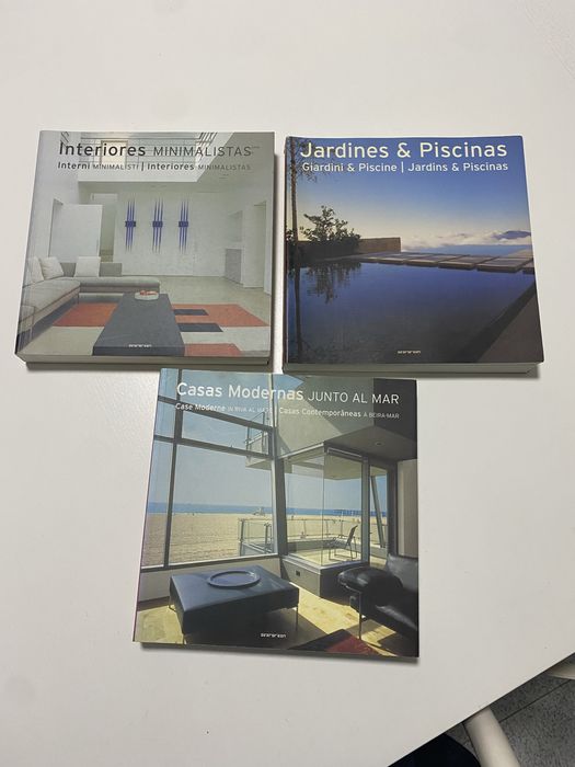 Livros de projectos de arquitectura e design