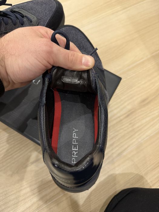 Кросівки замша шкіра класичні preppy