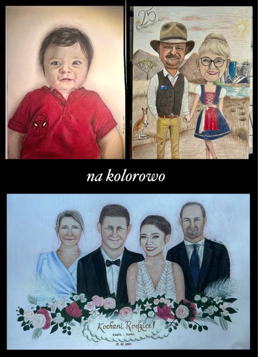 Portret/karykatura na zamówienie | 2-3 dni! |