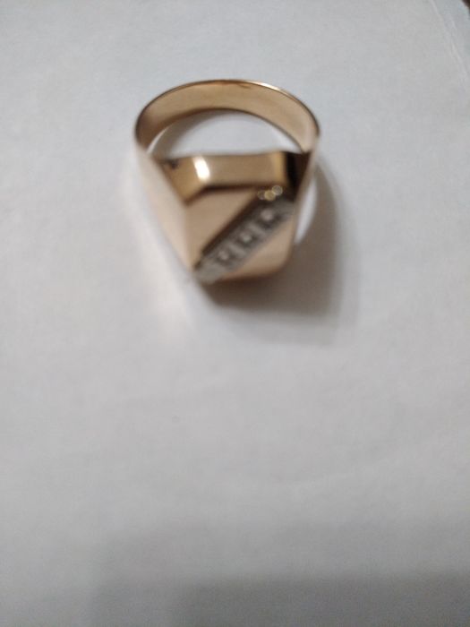 Печатка золотая СССР