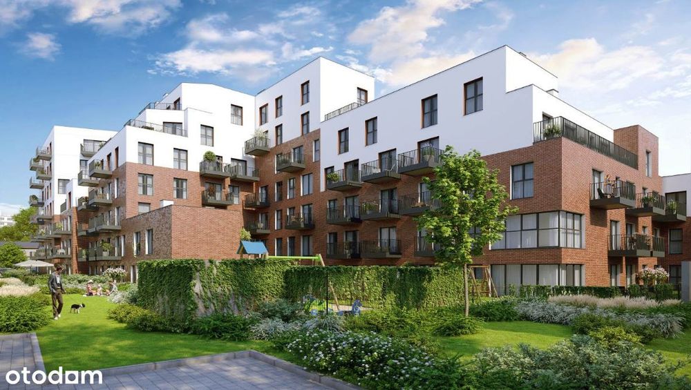 1.M.16 | 84,37 m² | 4 pokoje z ogródkiem | Krzyki- Gaj