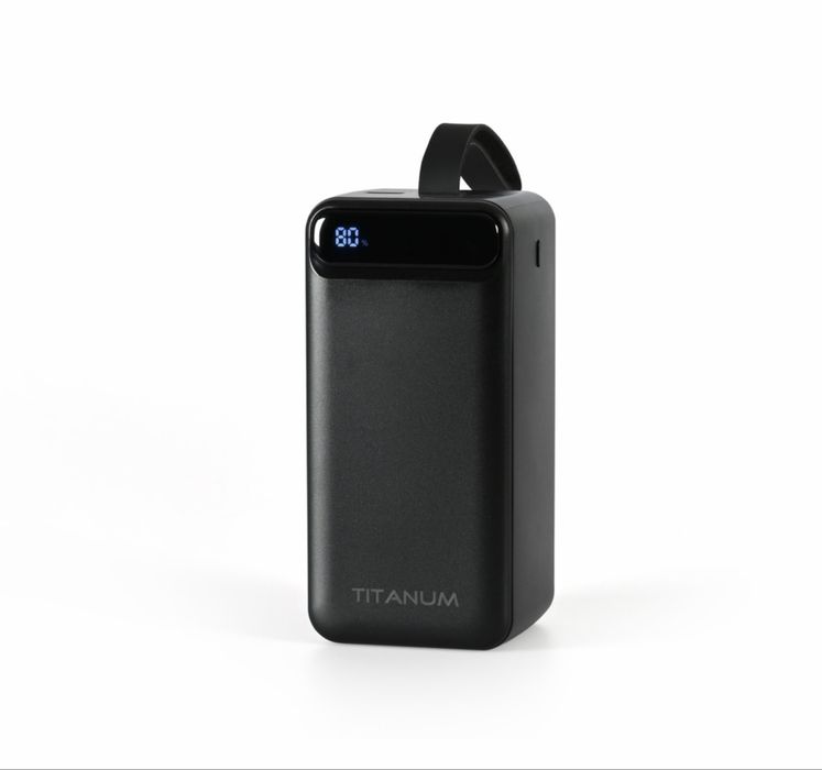 Повербанк 50000mAh TITANUM 741S 22.5W Black