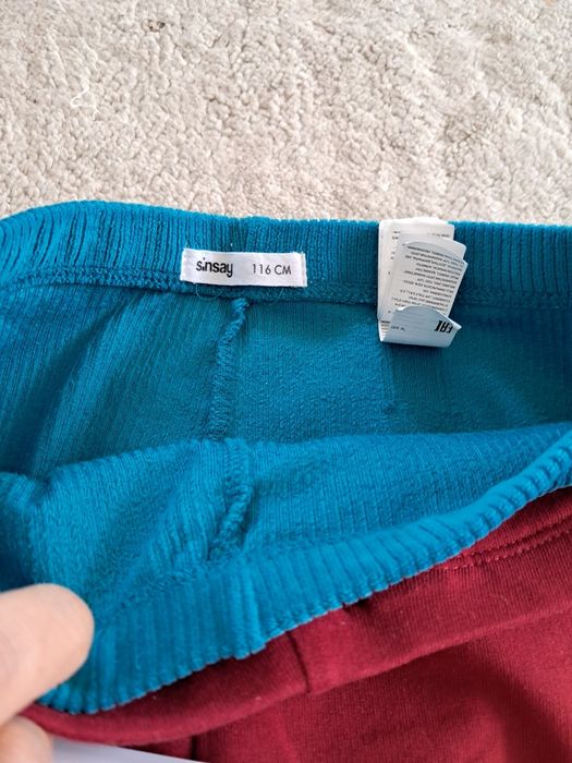 2 pary spodni r.110/116