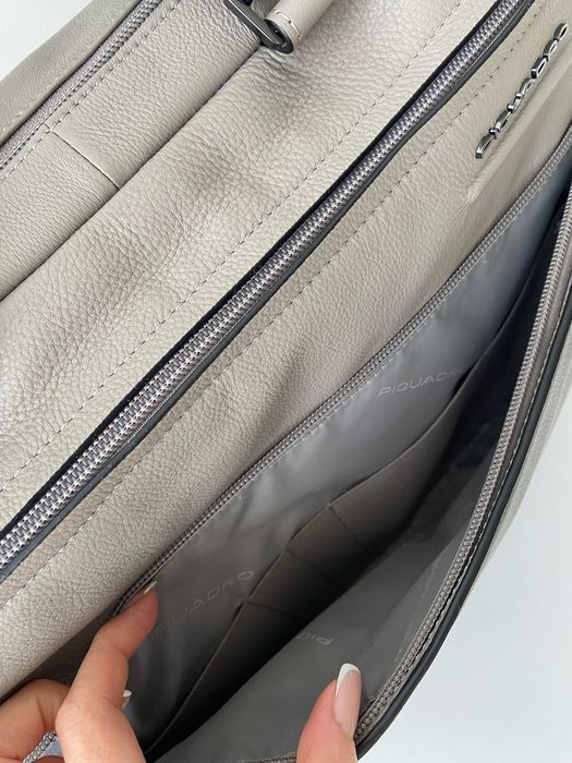 PIQUADRO Мужская кожаная сумочка Чоловіча шкіряна сумка під ноутбук