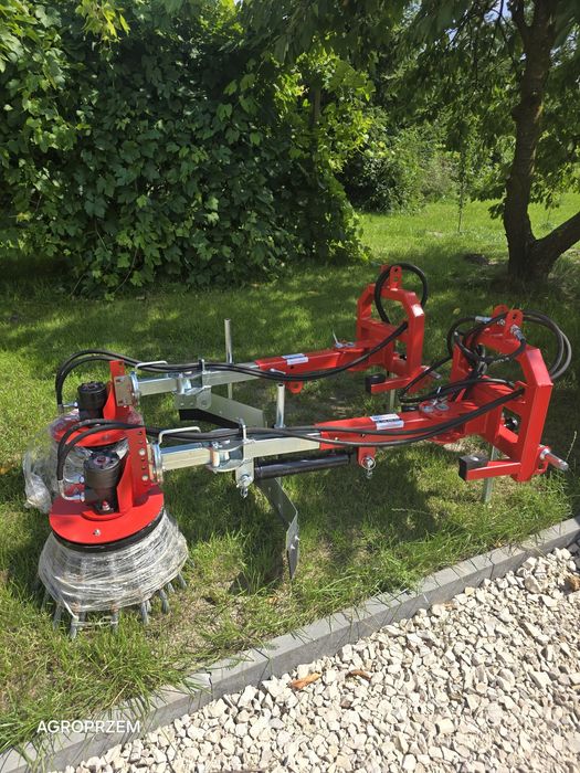 Solidna odchwaszczarka rotacyjna hydrauliczna na tuz ciągnika