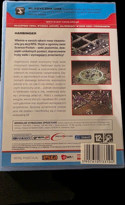Harbinger PC Nowa Folia Unikat Supercena Seria Klasyczna Gra
