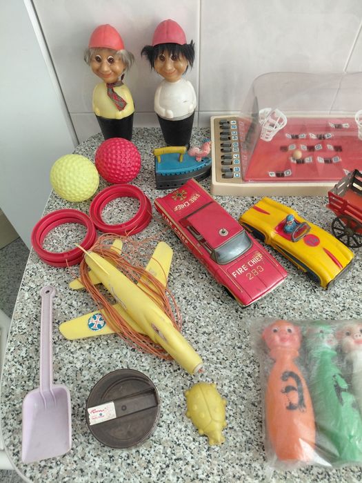 Brinquedos vintage. Anos 70 e 80