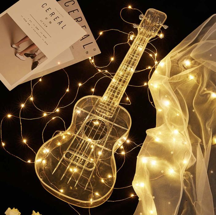 Укулеле прозора гавайська гітара маленька гітарка укулєлє гитара