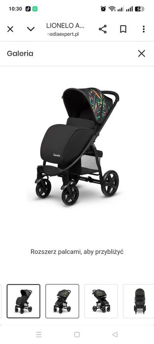 Wózek spacerowy lionelo