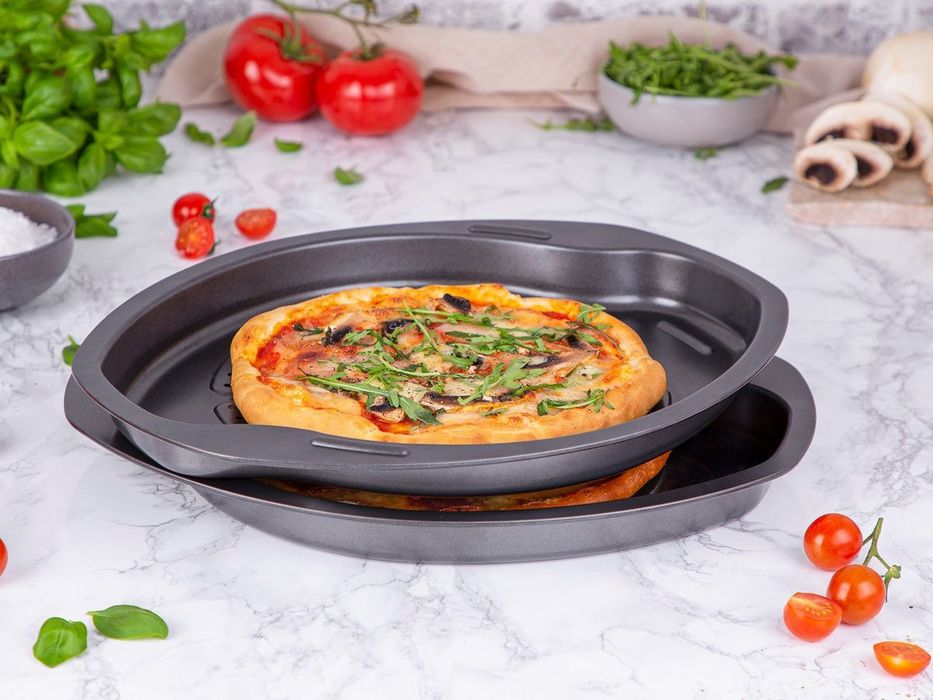 Blacha do pizzy 2 sztuki Sensazione