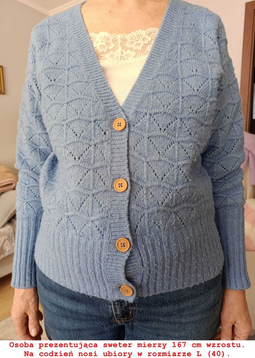 Sweter (kardigan) damski + upominek