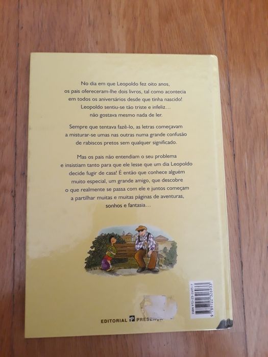 Livro "O menino que não gostava de ler"